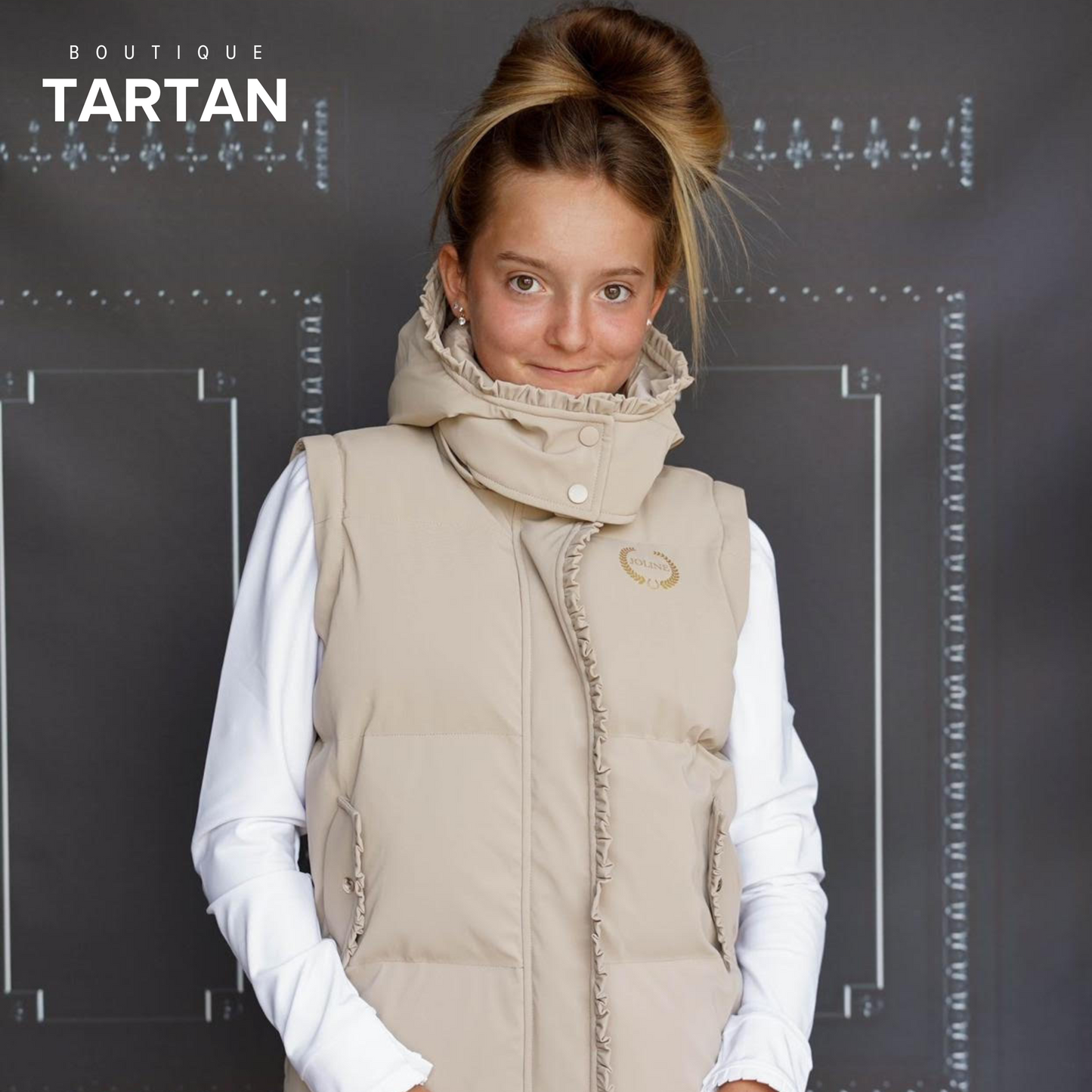 NEW | Manteau d'hiver/Veste BodyWarmer Beige